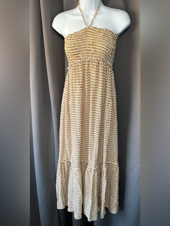 Pura Vida Dresses & Skirts - Pura Vida Smocked Halter/strapless Midi Dress